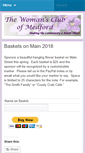 Mobile Screenshot of medfordwomansclub.com